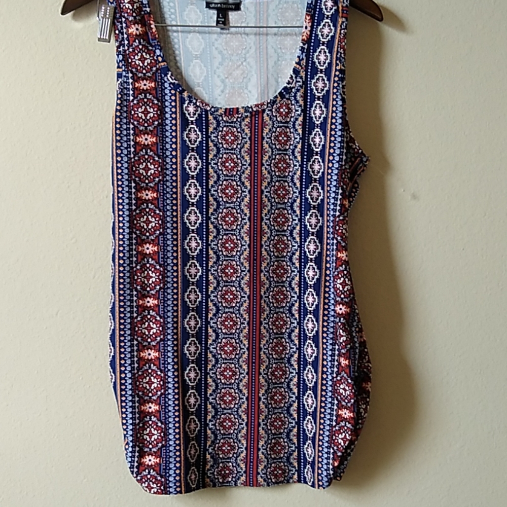 Allison Brittney Tank size Large ruche side